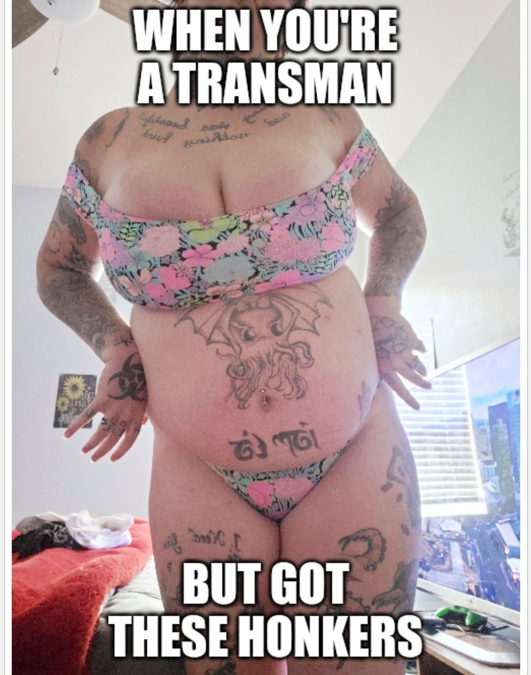 Thick, Tatted, Androgynous