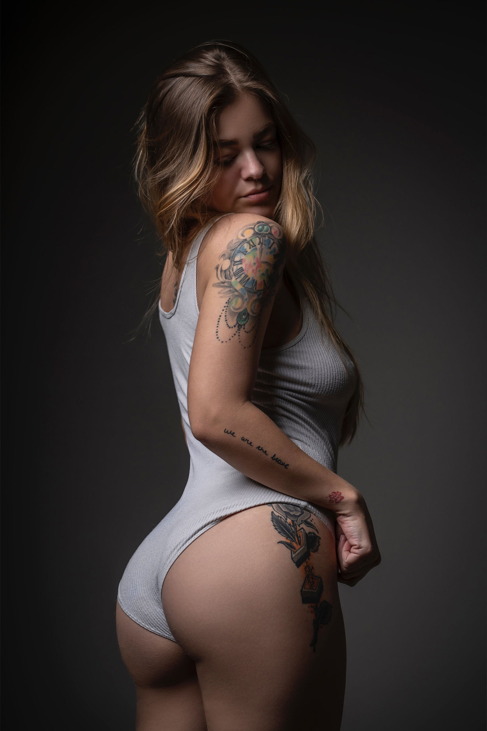 m