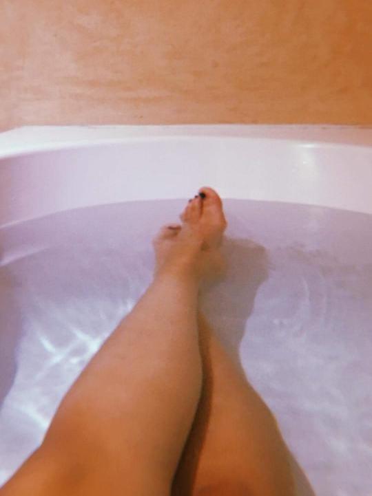 Only feet