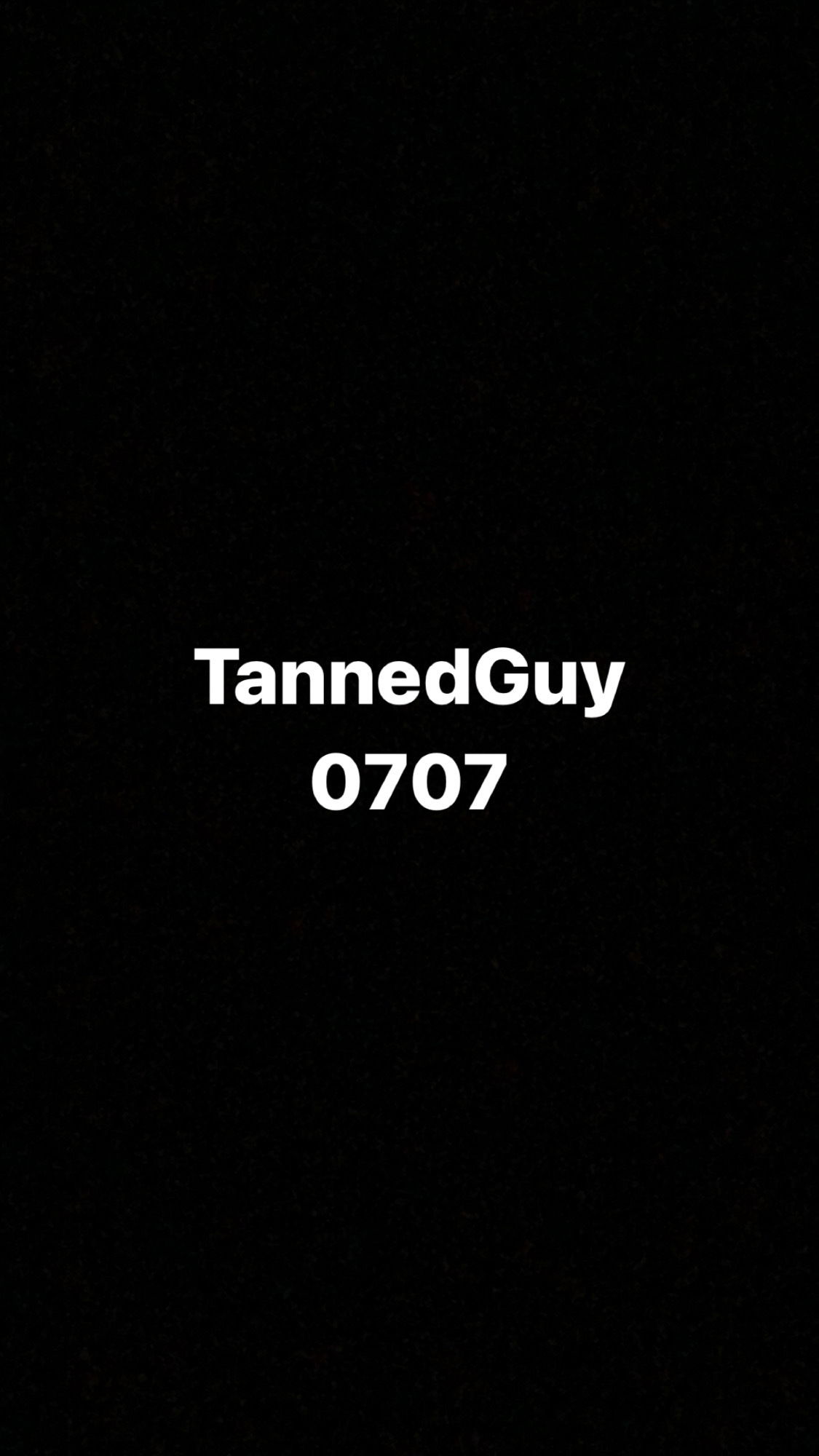 Tanned Guy