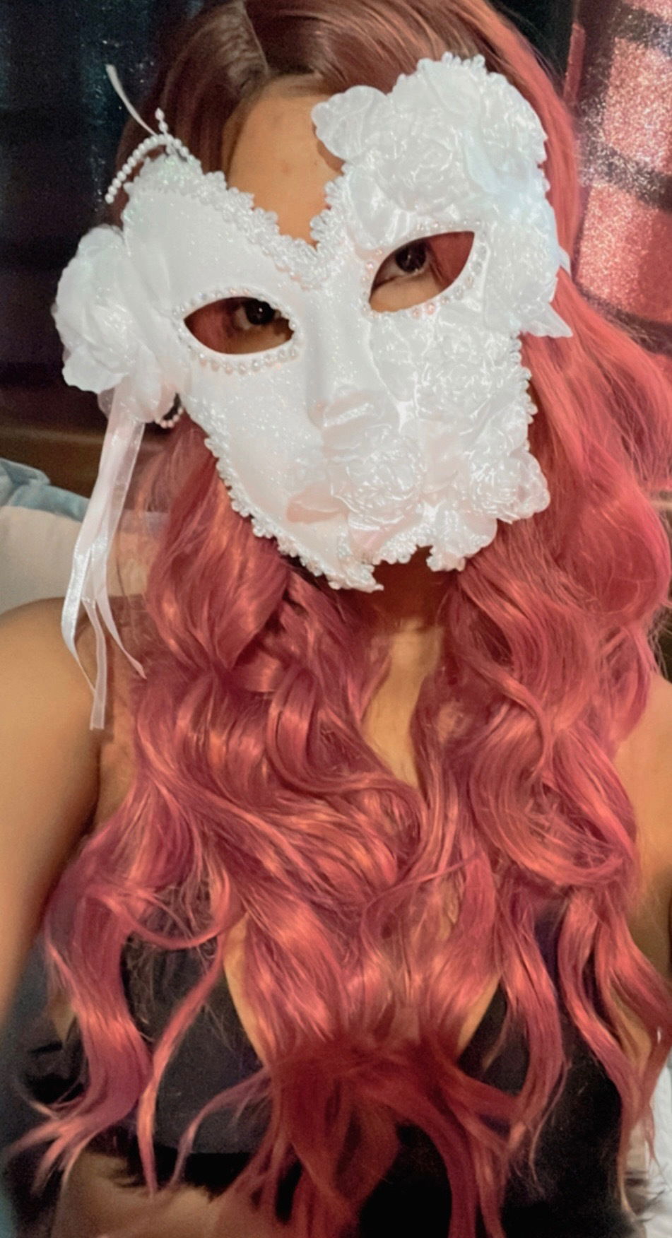 The girl in the mask's avatar