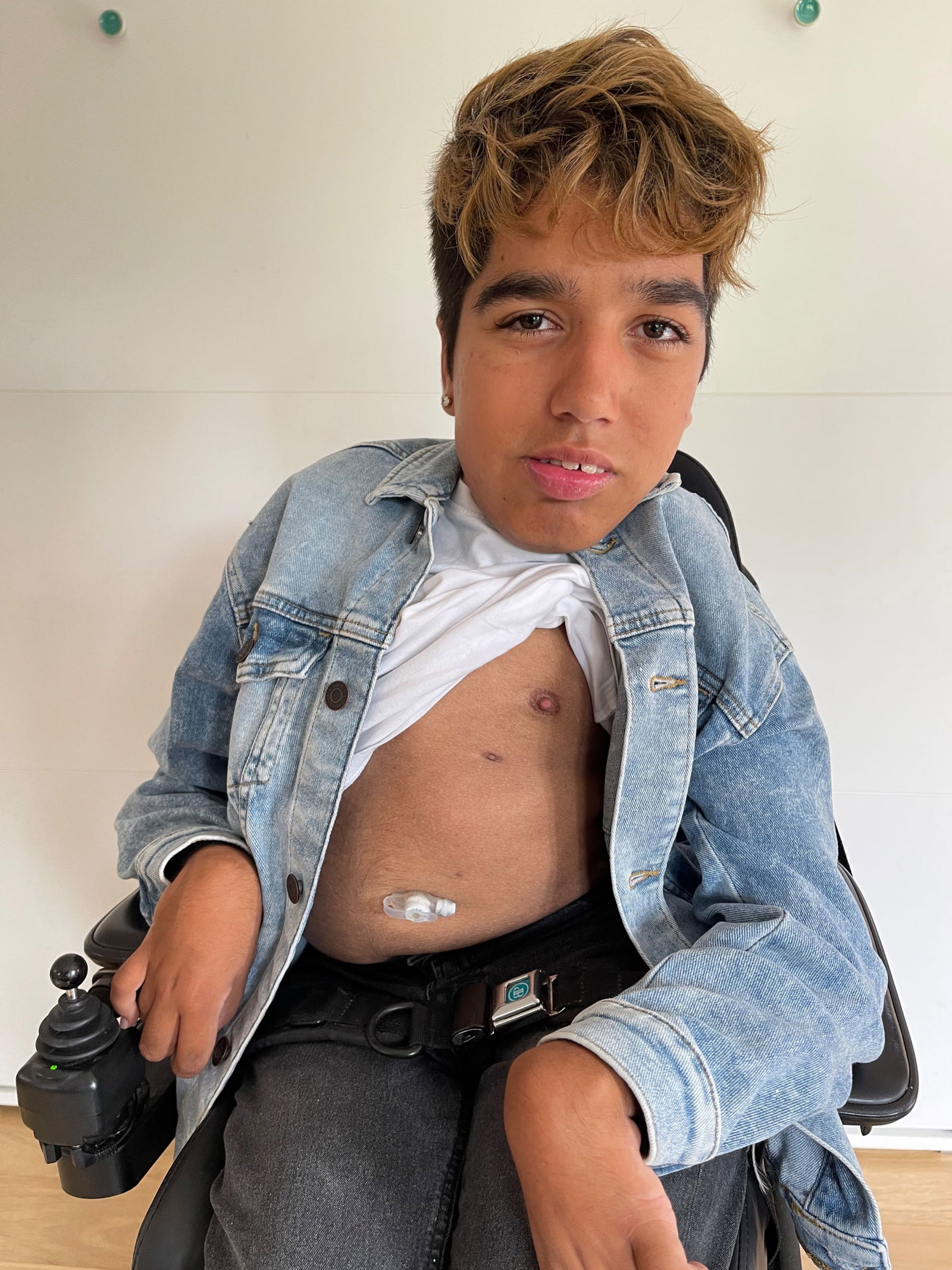 Wheelchair boy