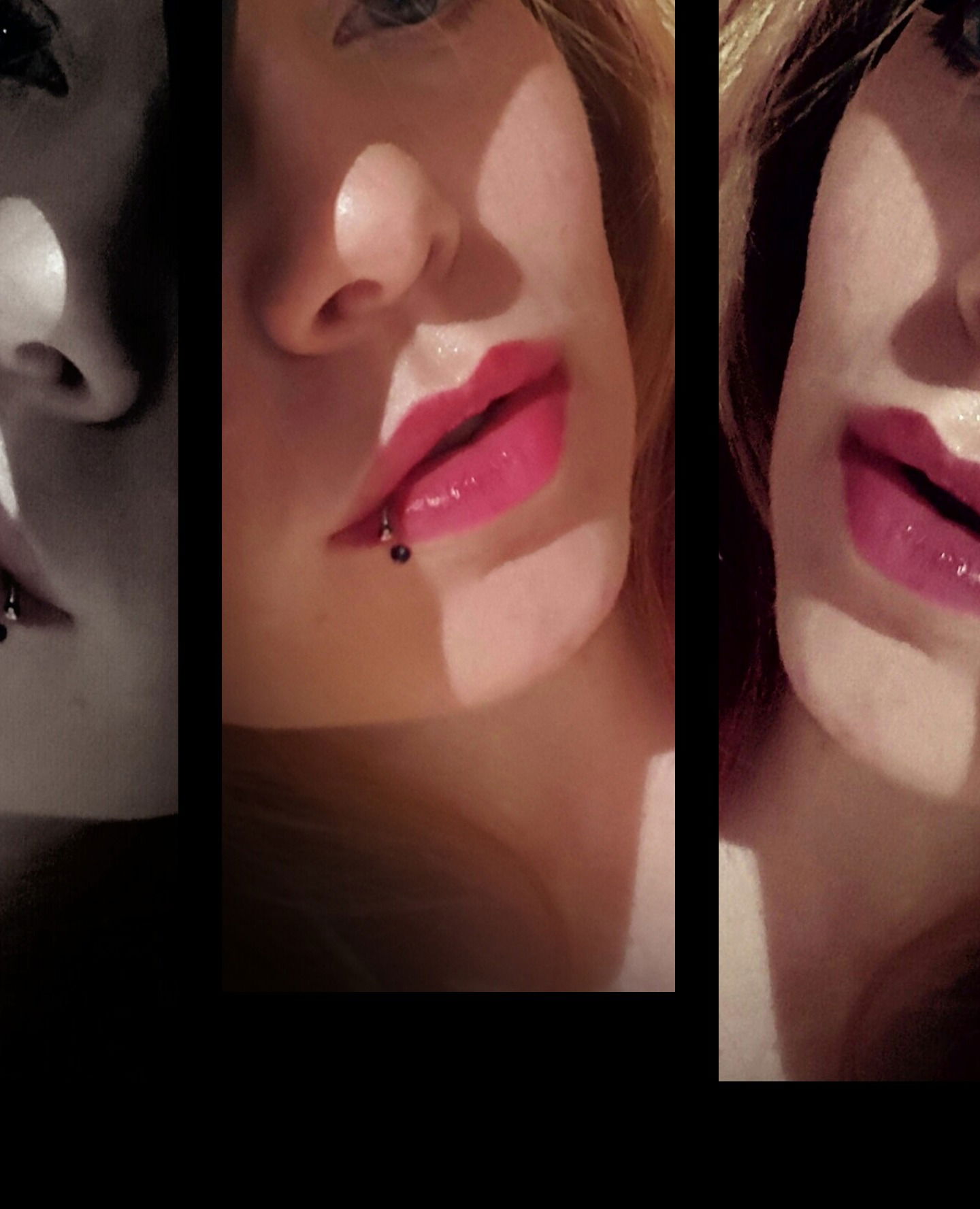 Lady in red profile banner