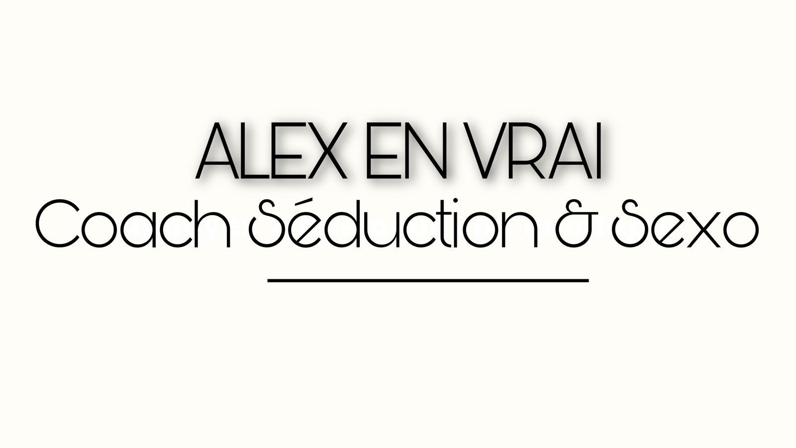 ✨🌹 ALEX EN VRAI 🌹✨ - Ma coach - profile banner