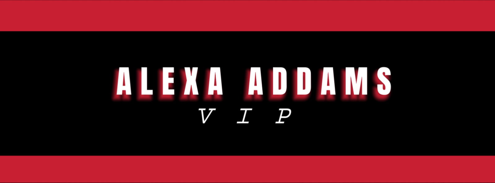 Alexa Addams profile banner