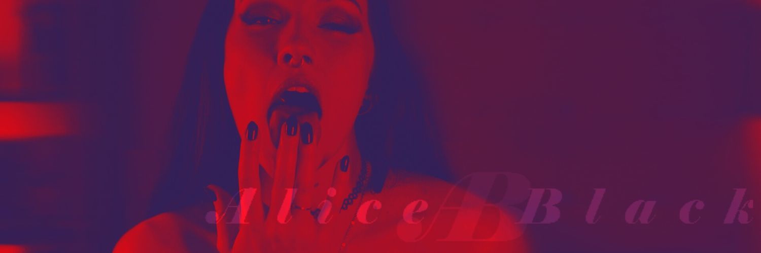 ♡ AliceBlack ♡ profile banner