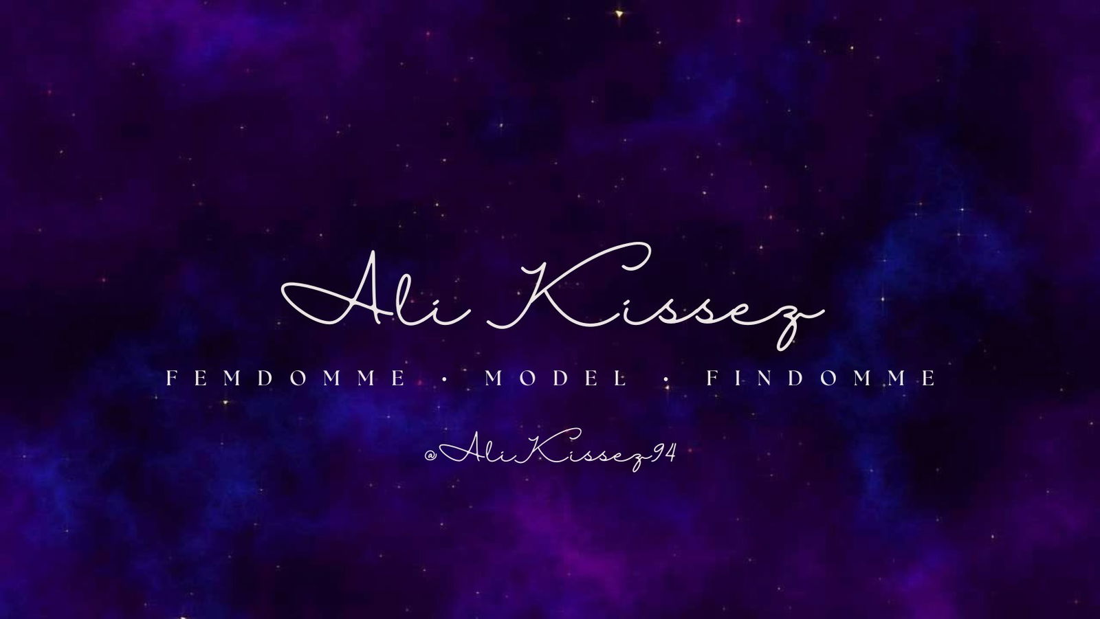 Ali Kissez Previews profile banner