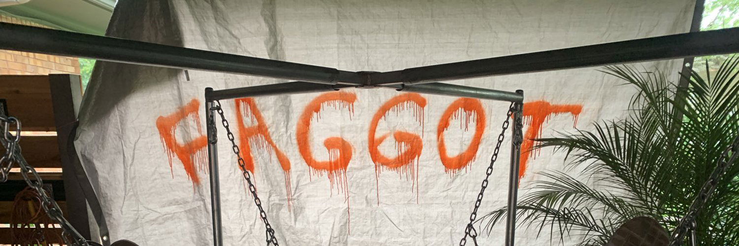 alpha faggot profile banner