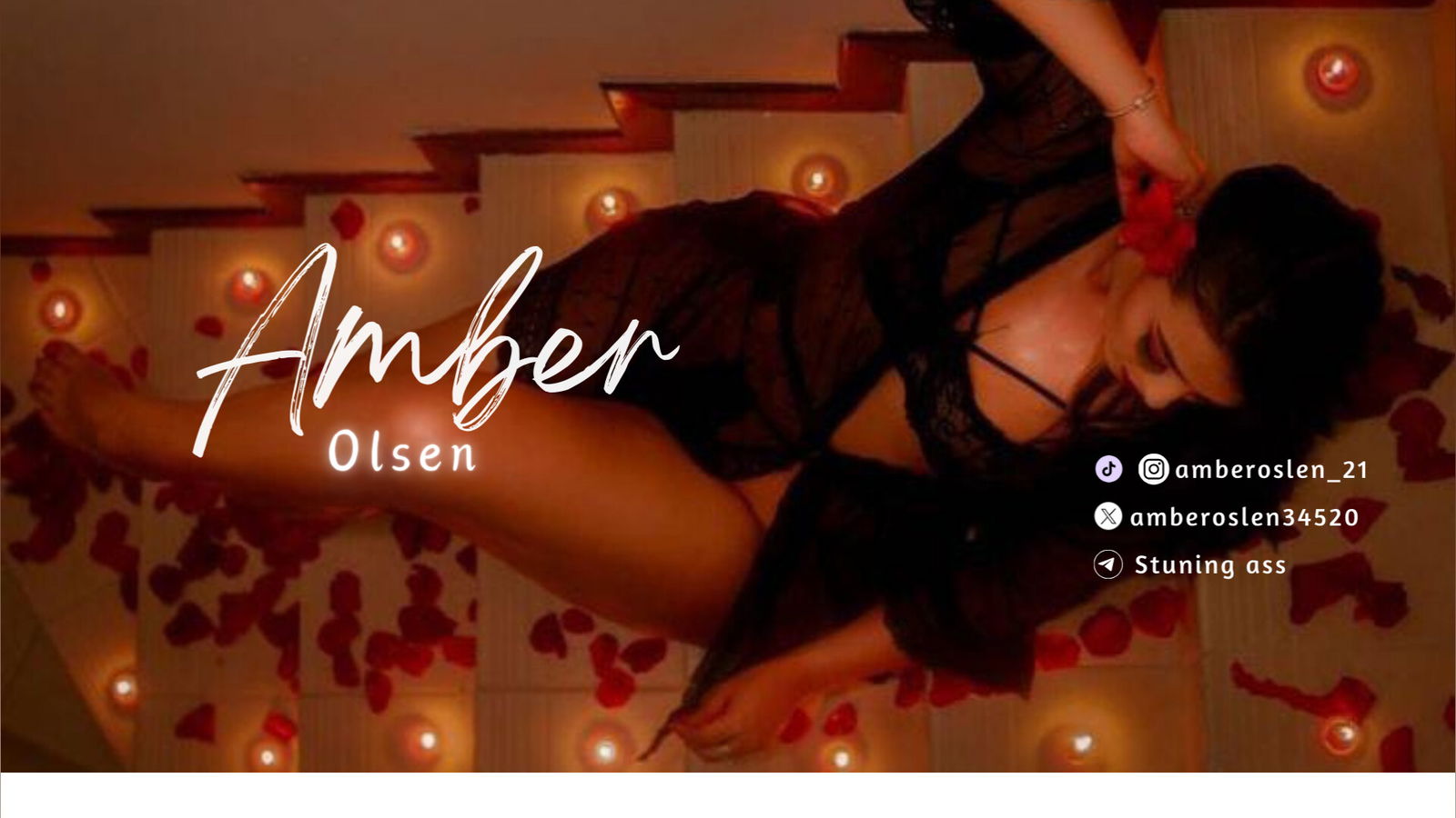 Amber Olsenš VIDEOCALLš„ profile banner