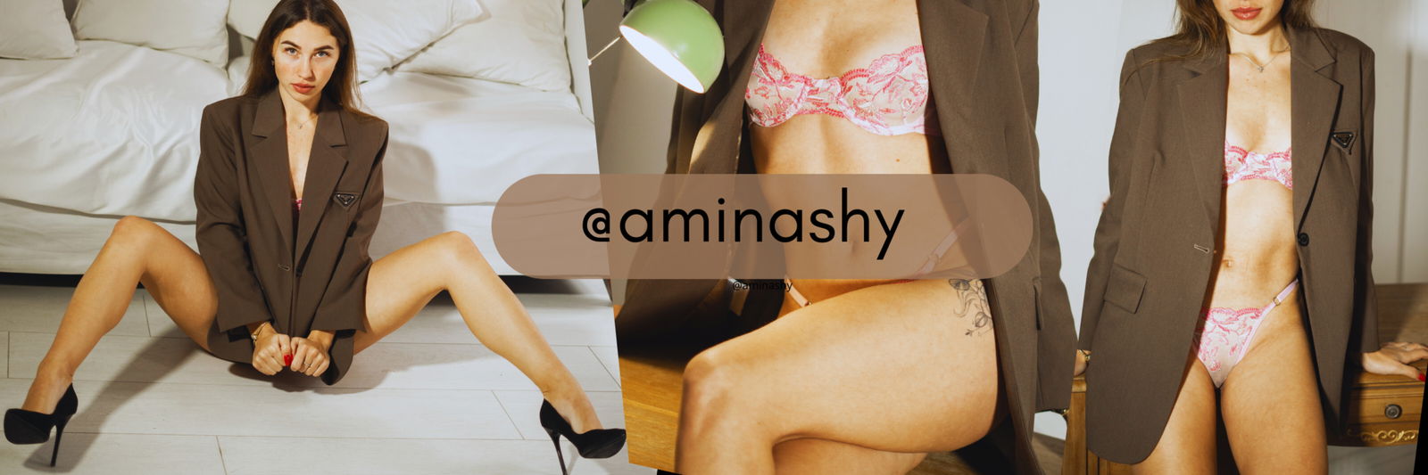 Amina🤍 profile banner