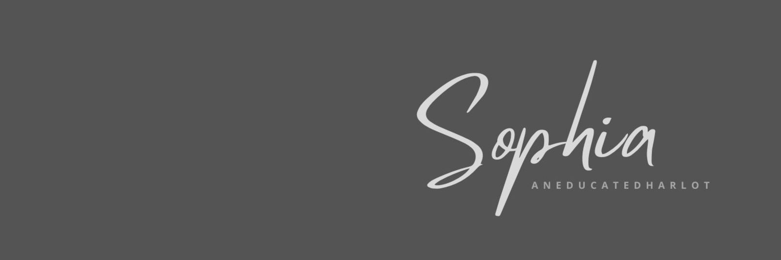 Sophia profile banner