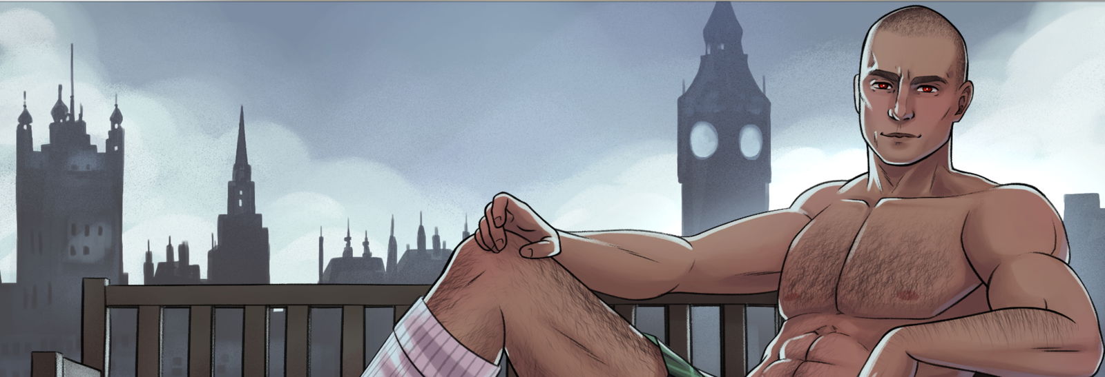 An English Vampire profile banner