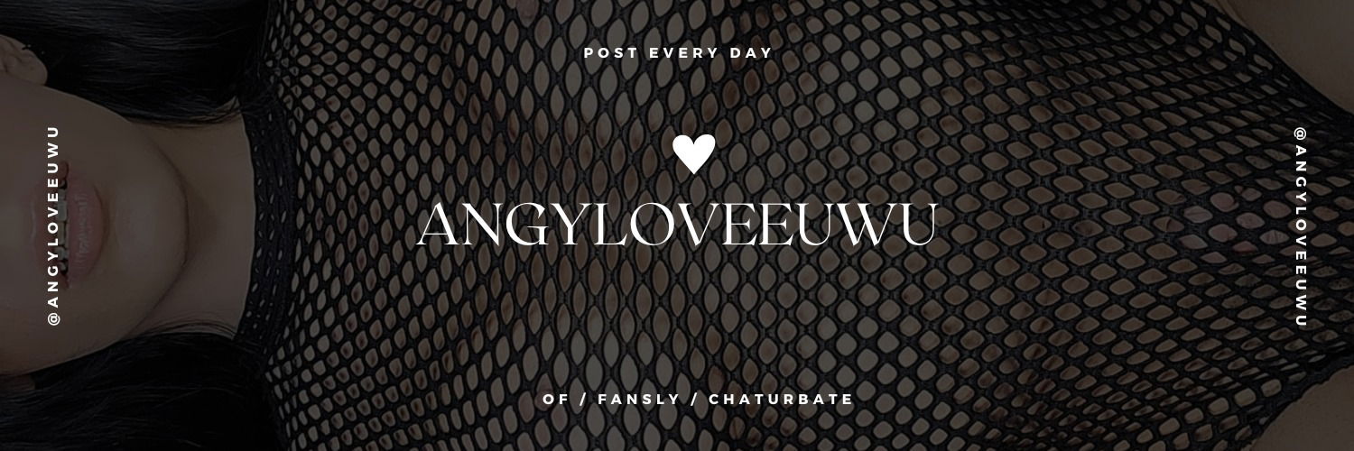 Angylovee𝐔𝐰𝐔 profile banner