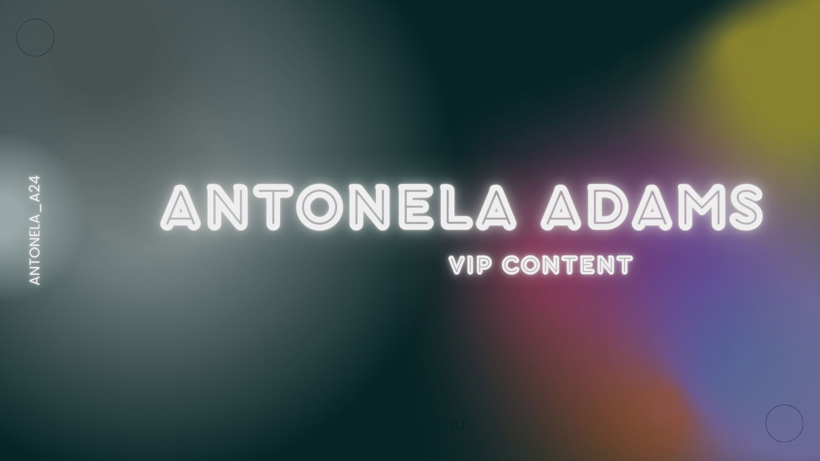 ANTONELA ADAMS profile banner