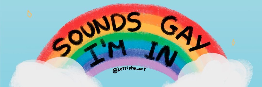 artsy queer π profile banner