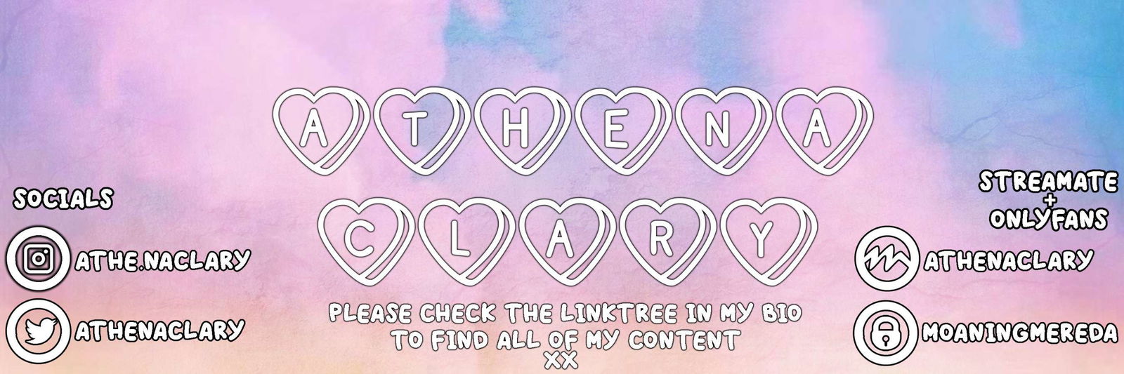 Athena Clary profile banner