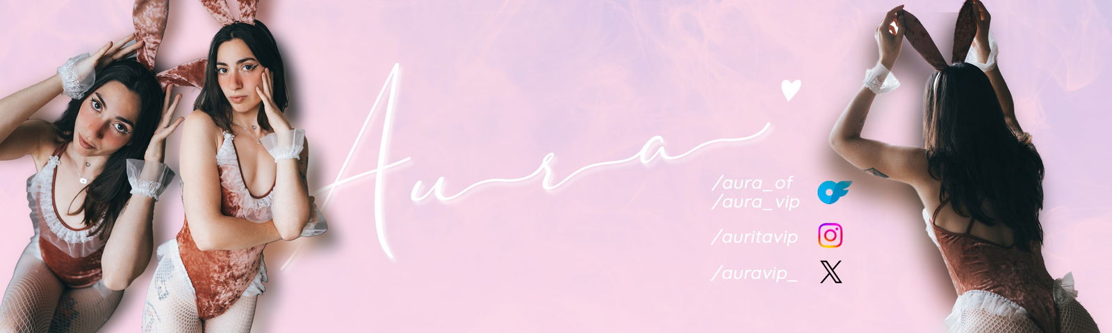 Aura ❤️ profile banner