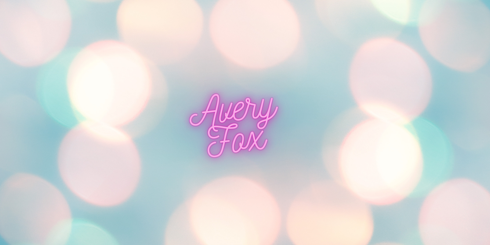 Avery Fox profile banner