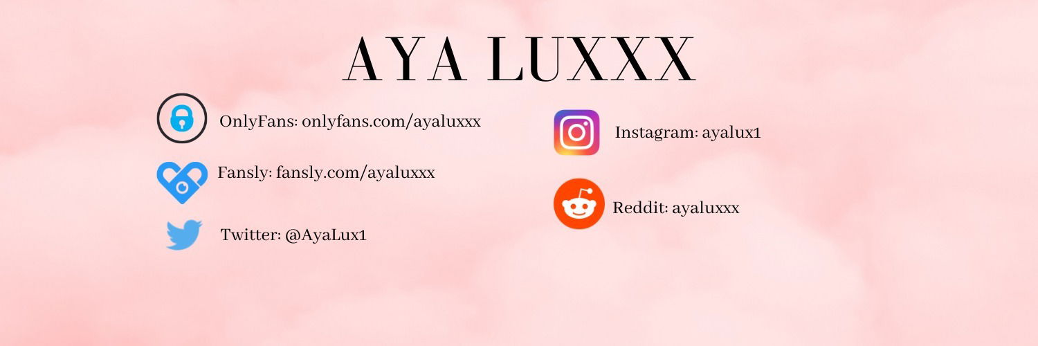 Aya Lux profile banner