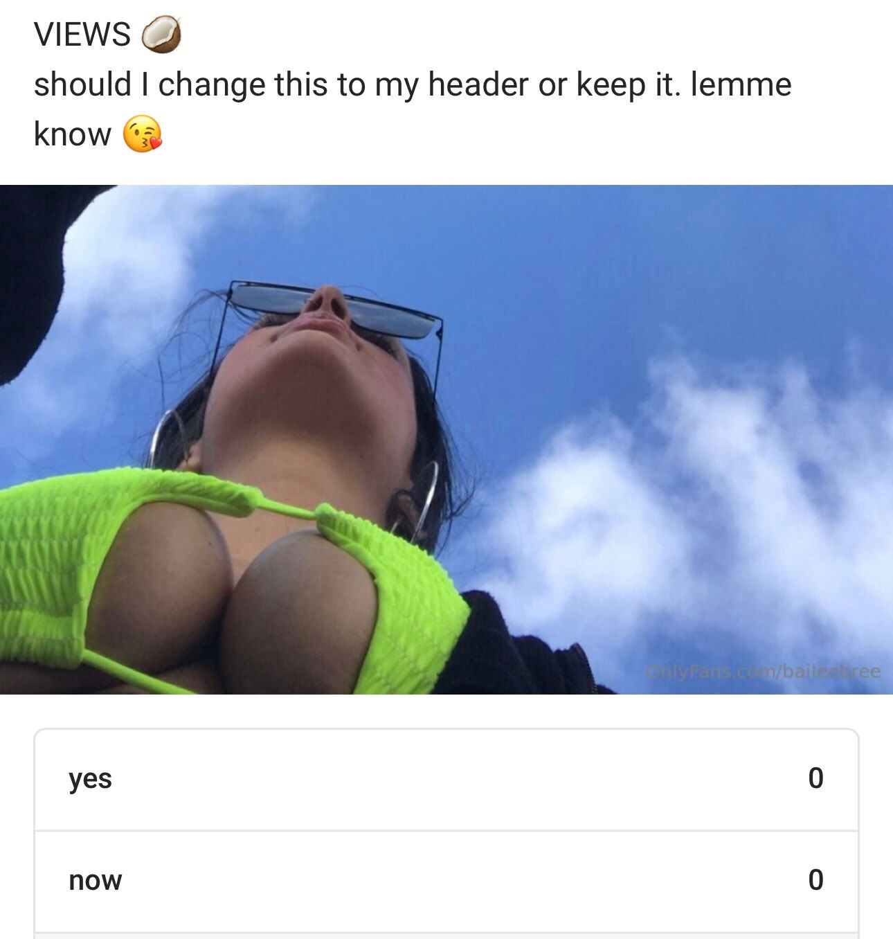 Bailee Bree profile banner
