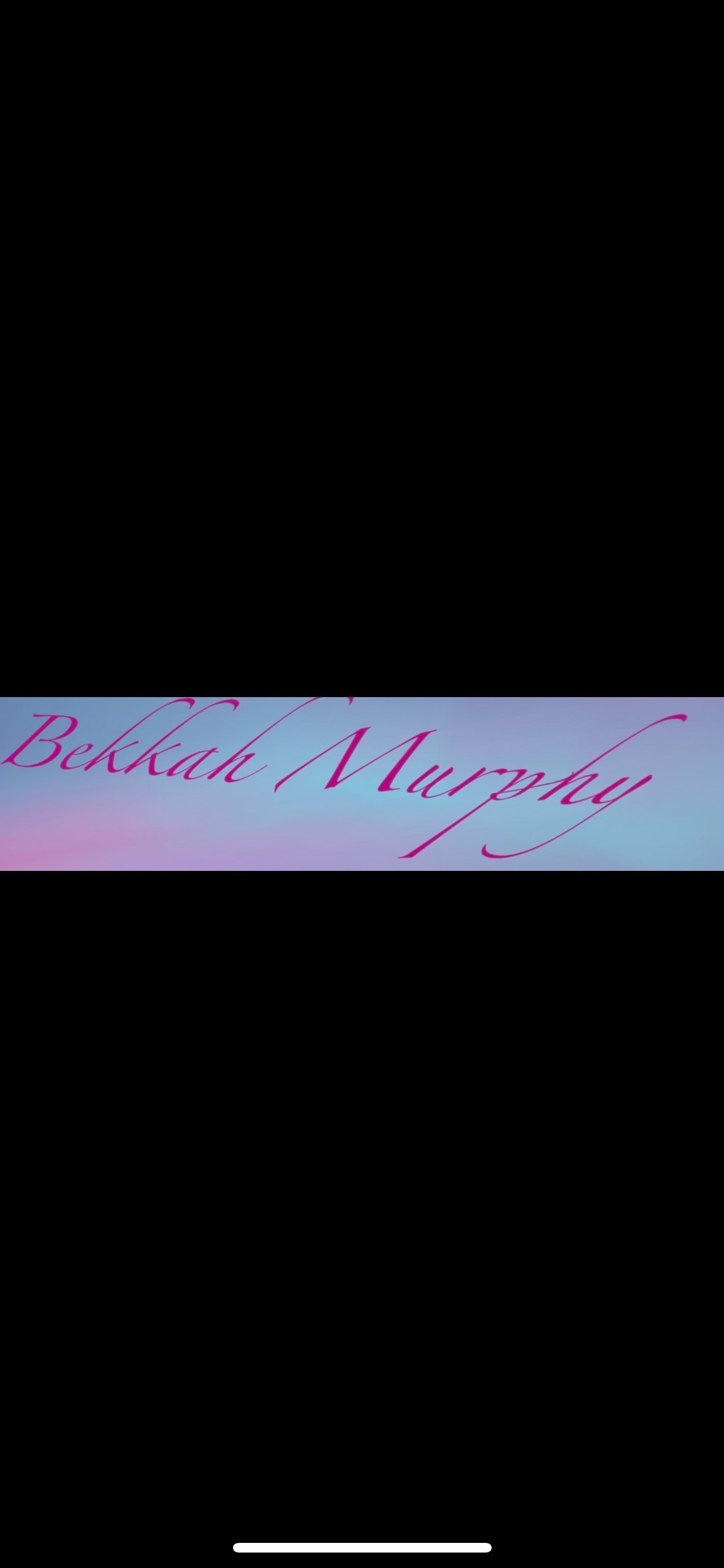 Bekkah Murphy profile banner