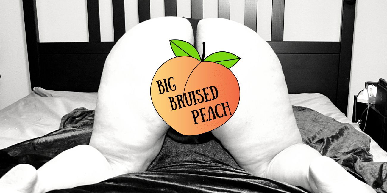 Peach profile banner
