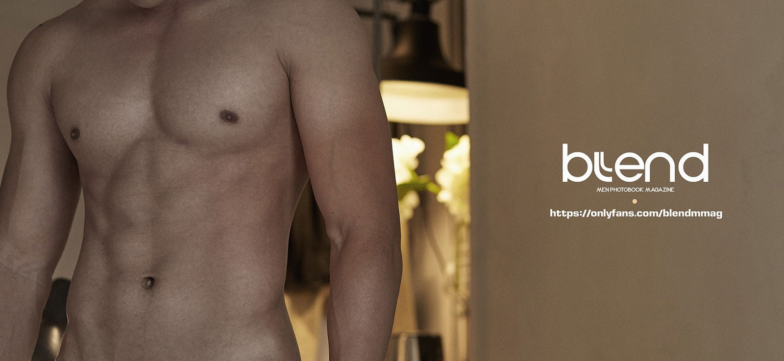 BLEND : men photobook magazine profile banner