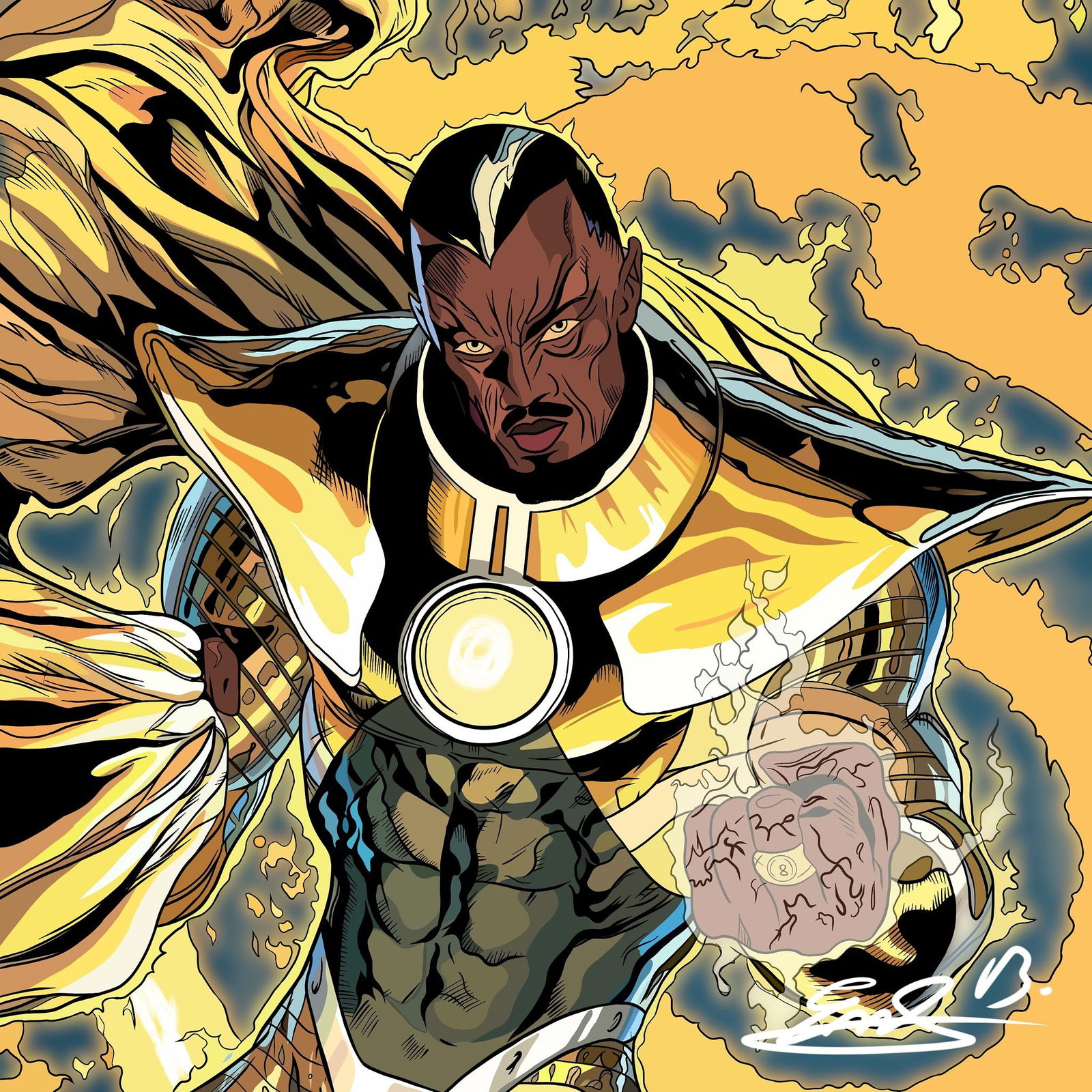 Black Sinestro profile banner
