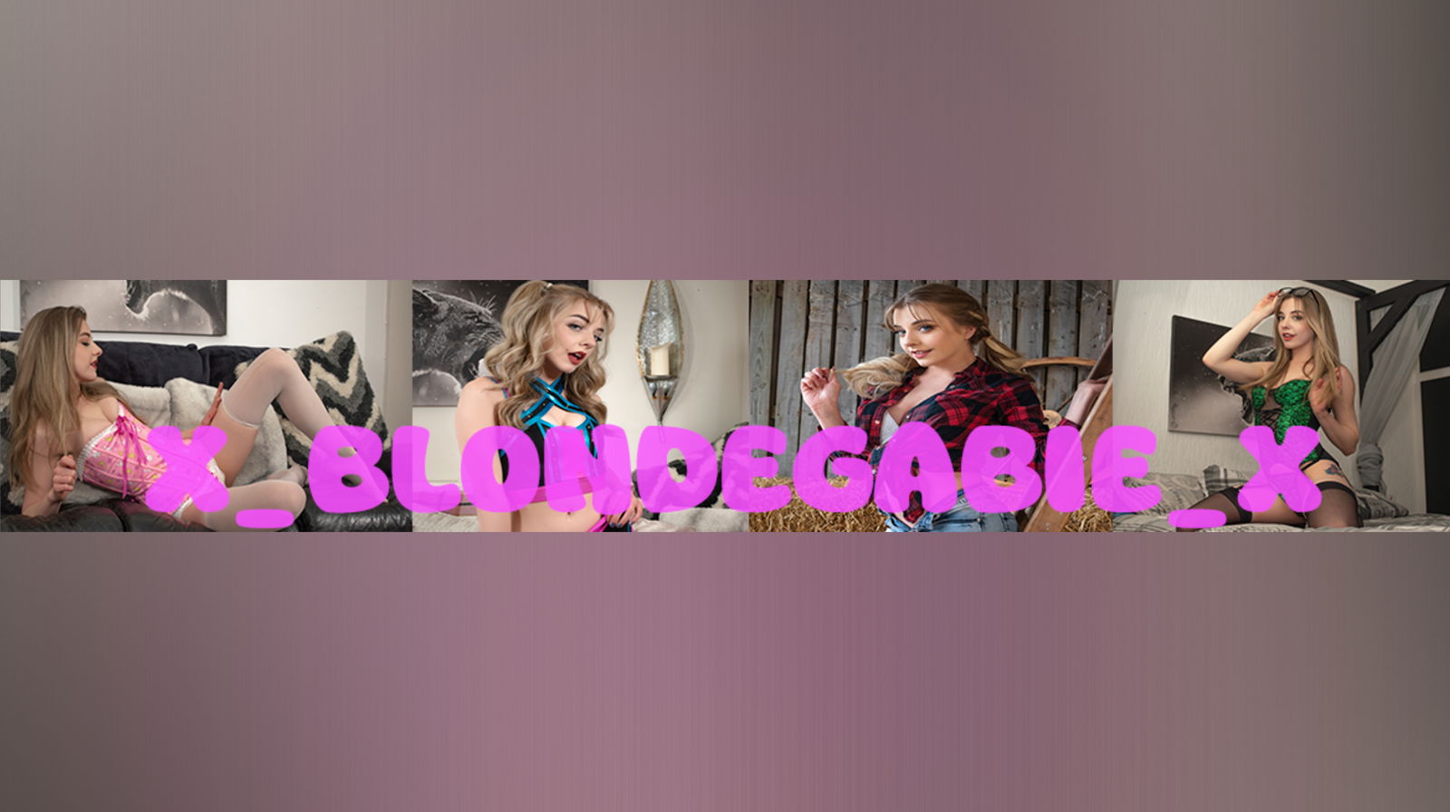 Blonde Gabie VIP - NO PPV!! ⭐️ profile banner