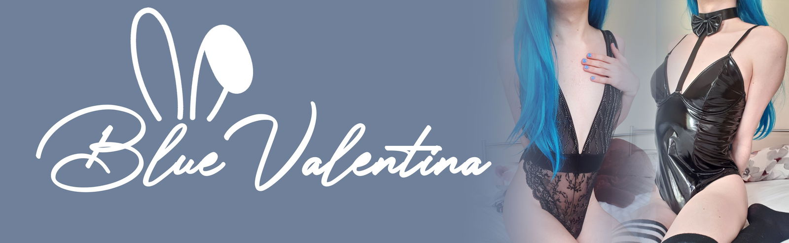 Blue Valentina profile banner