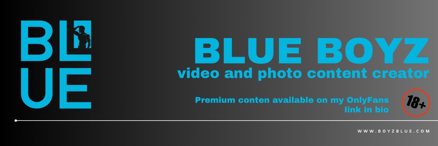 BlueBoyz - exclusive content 18+ profile banner