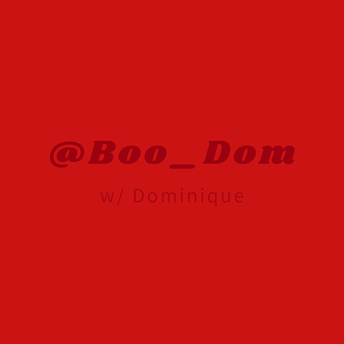 Boo Dom profile banner