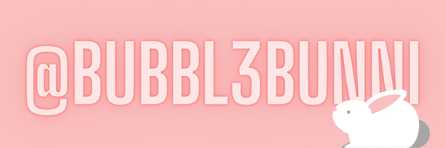 bubbl3bunni 🌸🐇 profile banner