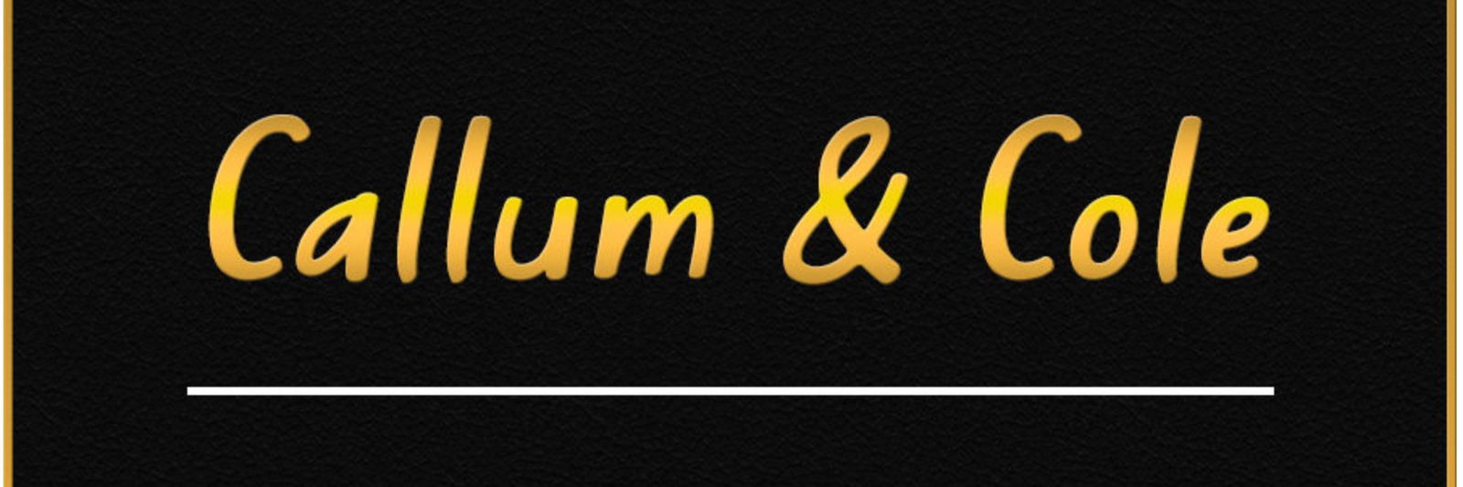 Callum&Cole profile banner
