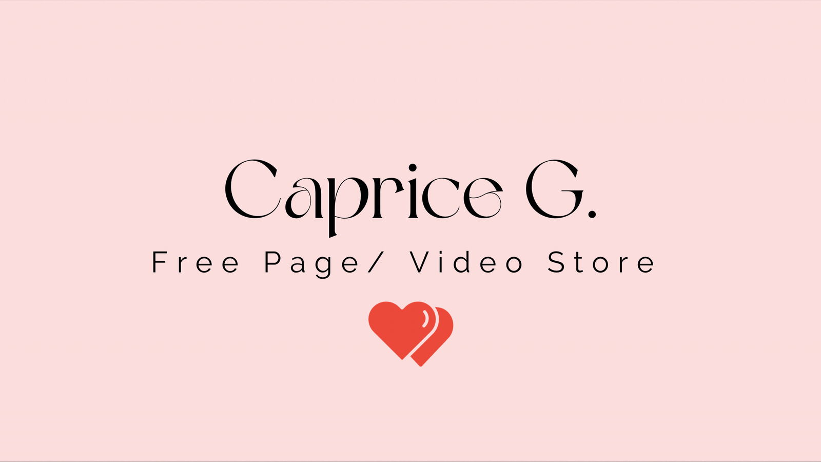 CapriceGFree profile banner