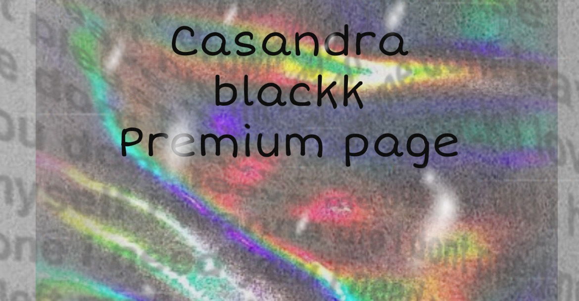 Casandrablackk profile banner