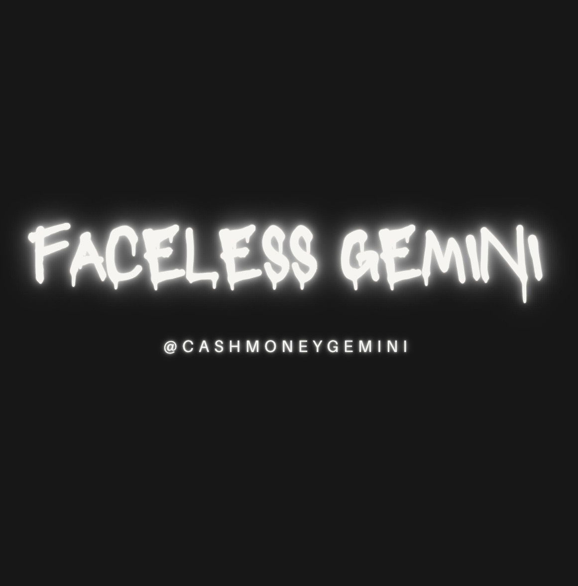 Faceless Gemini profile banner
