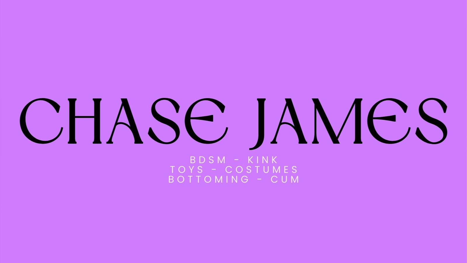Chase James profile banner