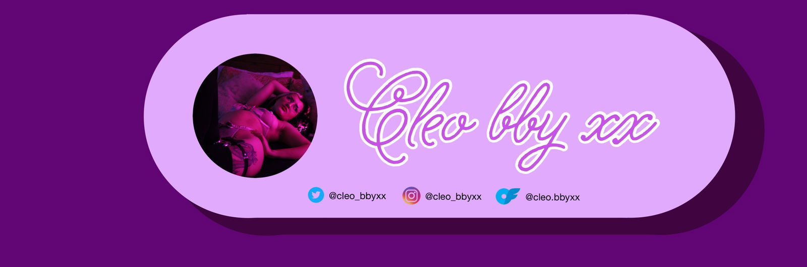 Cleo bby profile banner