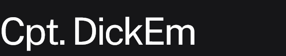 Cpt.Dickem profile banner