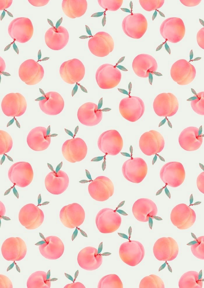 Peach profile banner