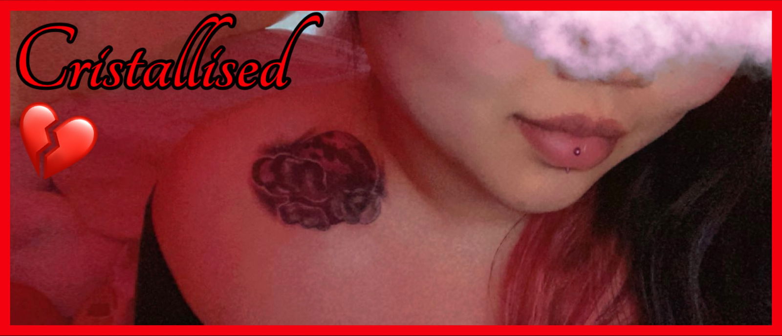 Cristallised profile banner