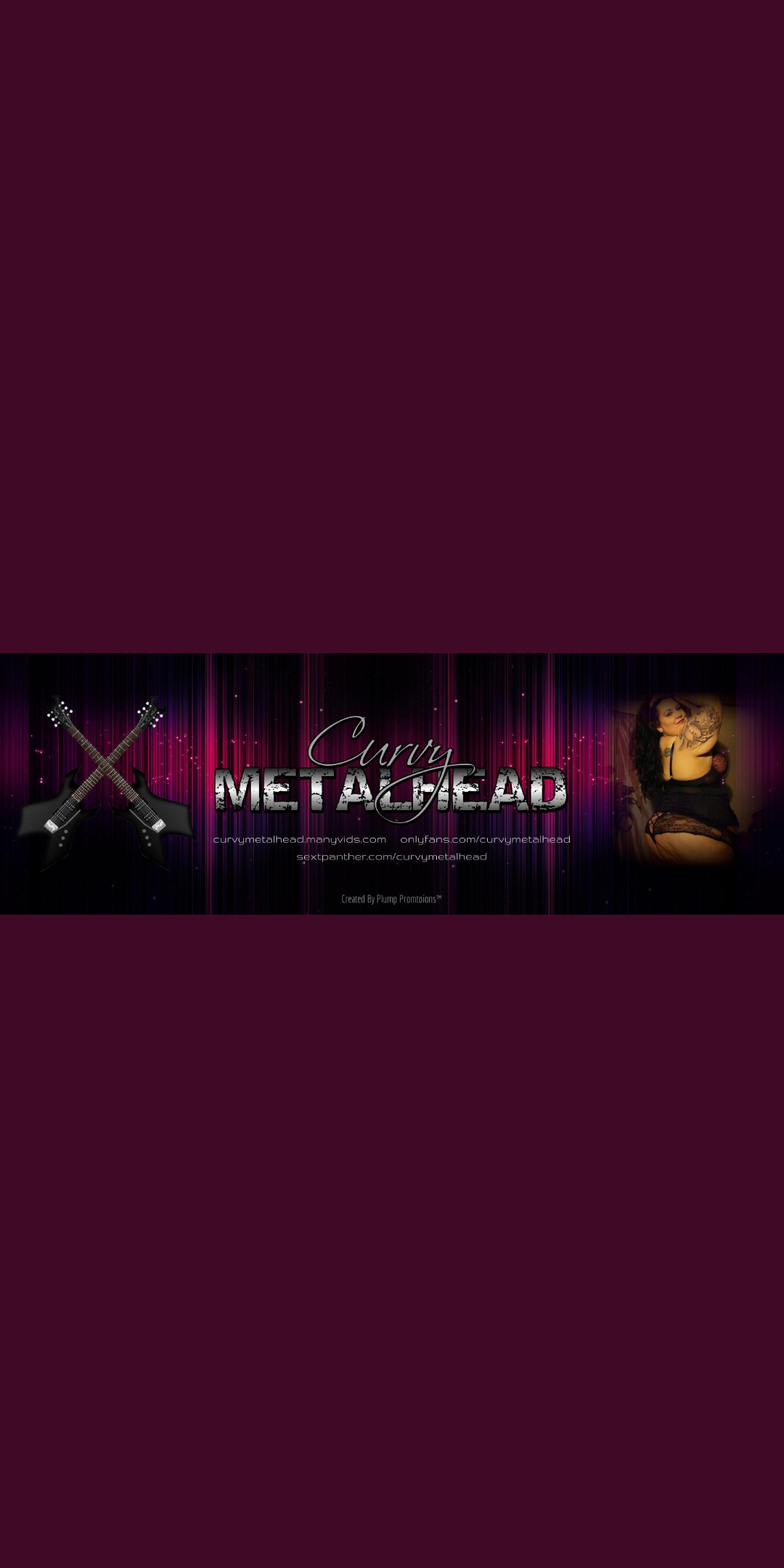 Curvymetalhead profile banner