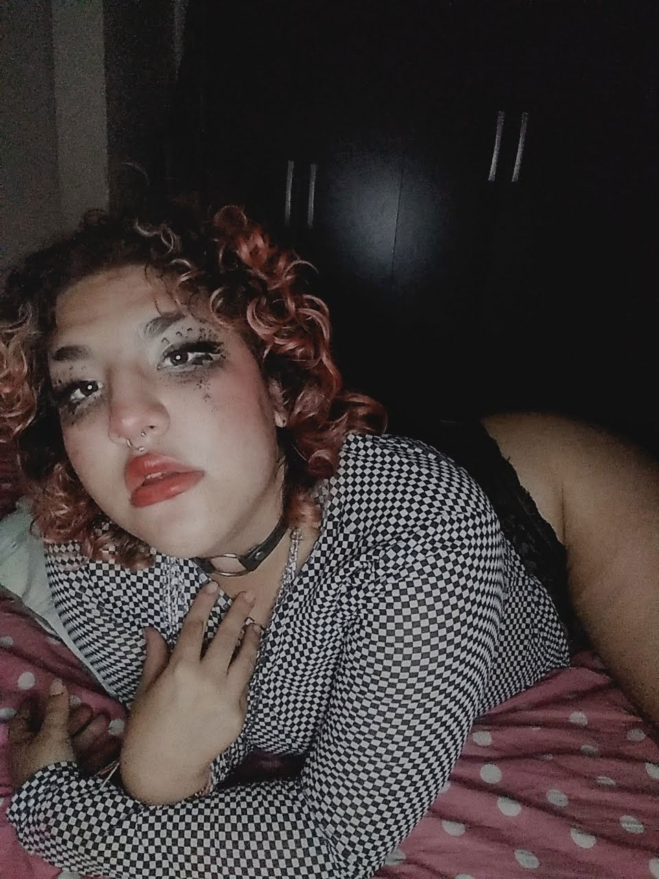 Cute emo brat profile banner