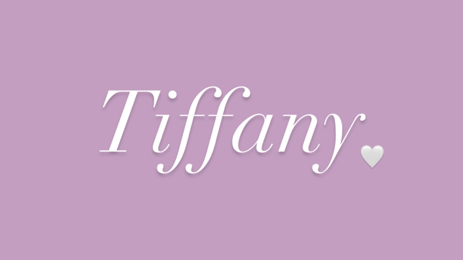 Tiffany profile banner