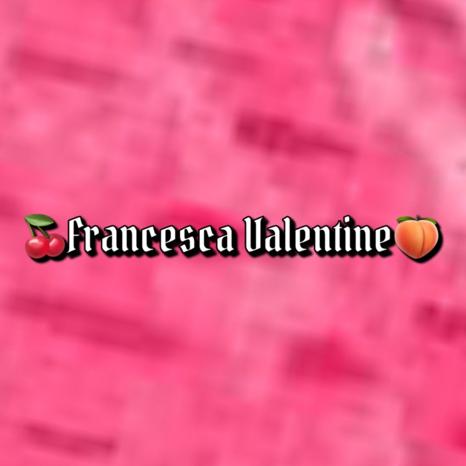 Francesca Valentine profile banner