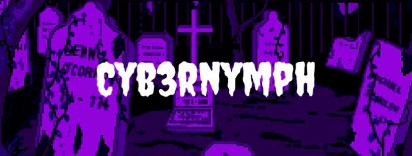 🪦🕸🕷Cyb3rnymph🕷🕸🪦 profile banner