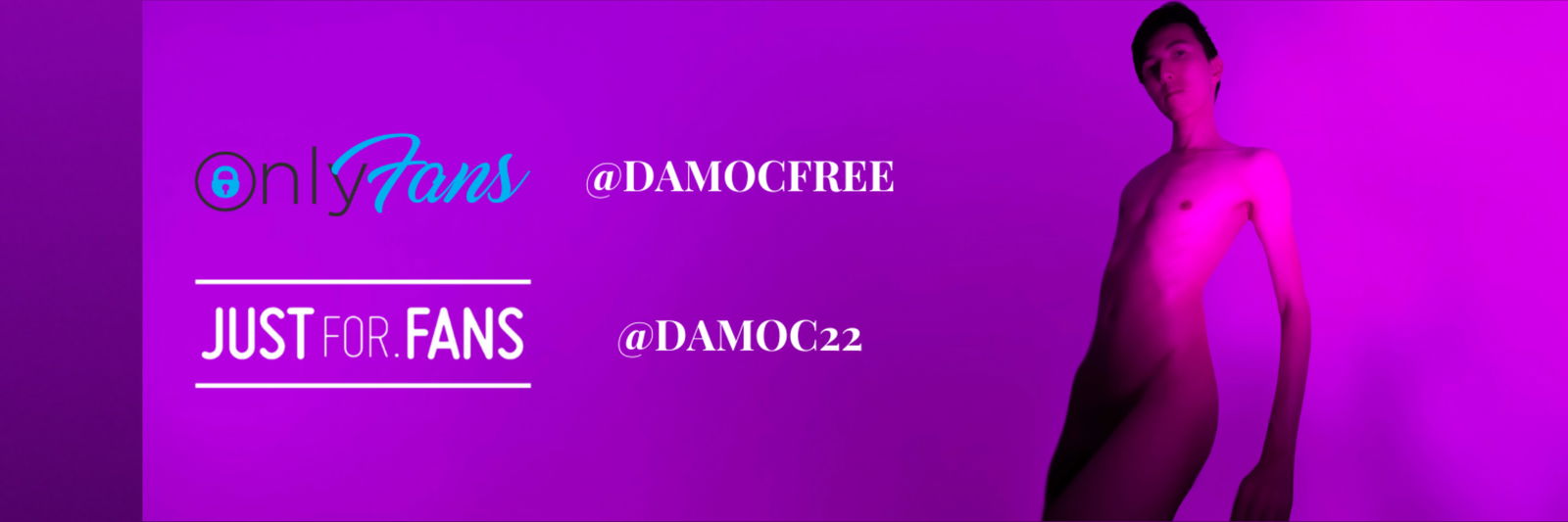 Damo profile banner