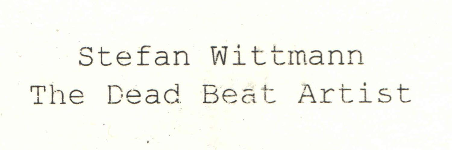 Deadbeat Artist profile banner