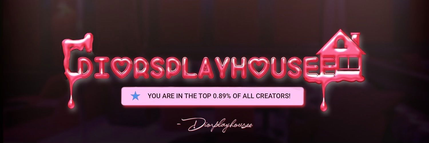 diorsplayhousee banner